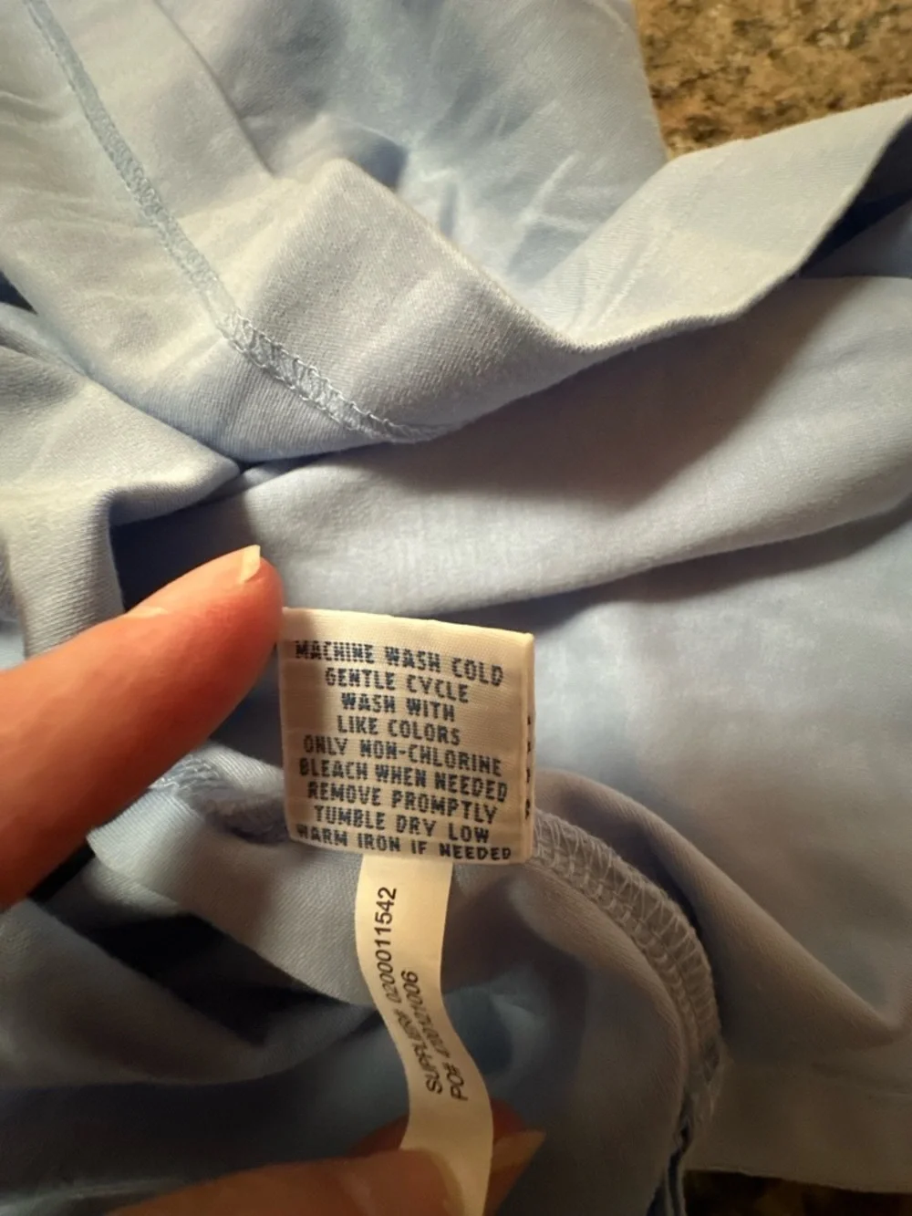 Polo by Ralph Lauren Light Blue Pima Soft Touch Polo